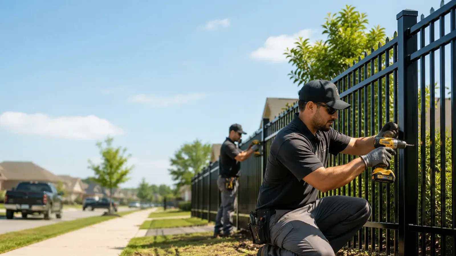 Metal Fence Installation in Reyno, AR